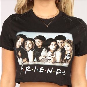 “Friends” crop top from Fashion Nova